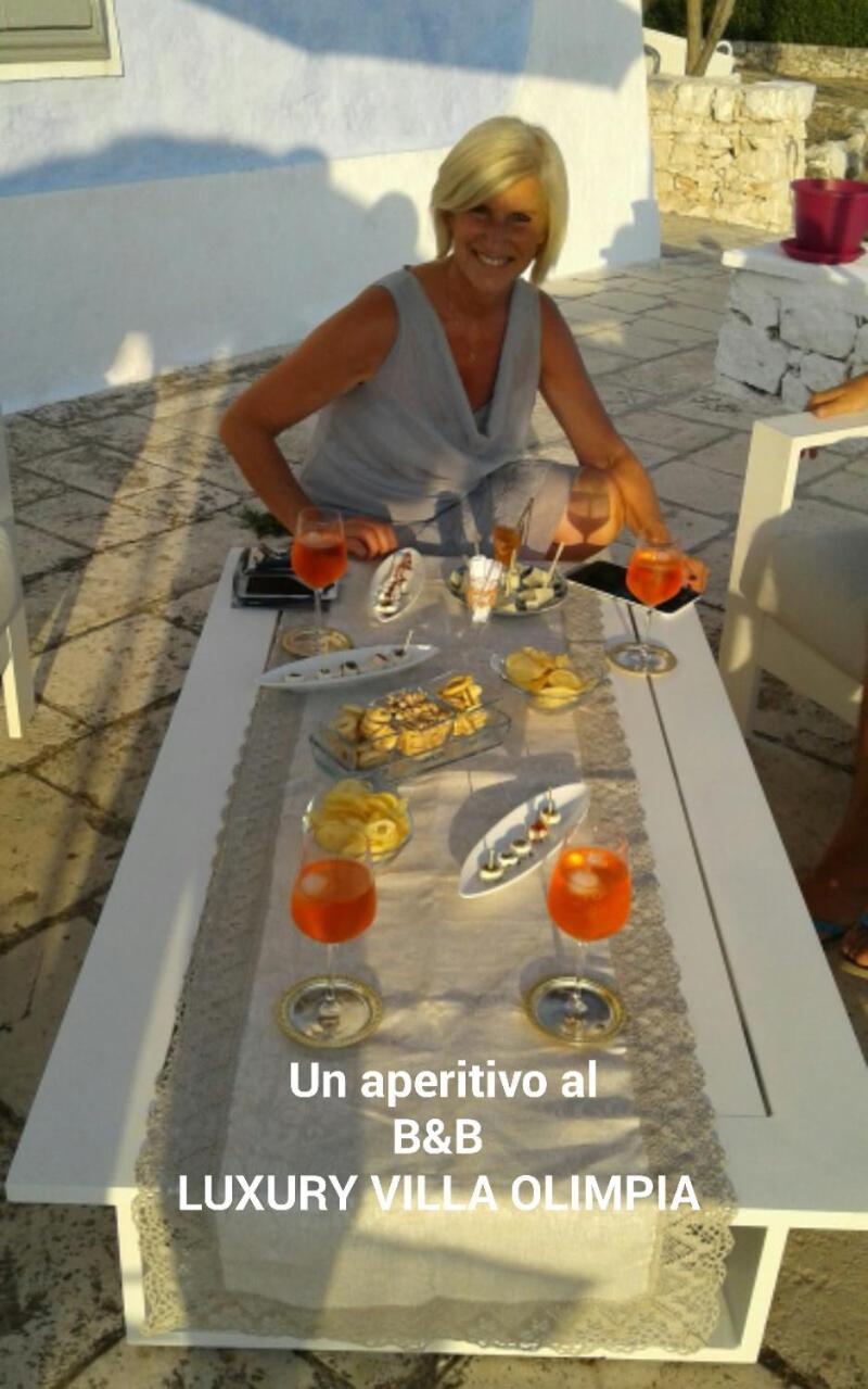 B&B Luxury Villa Olimpia Home Restaurant Selva Di Fasano Eksteriør billede